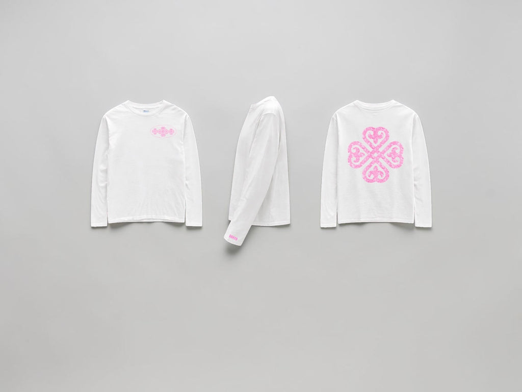 SANTO White Signature Longsleeve