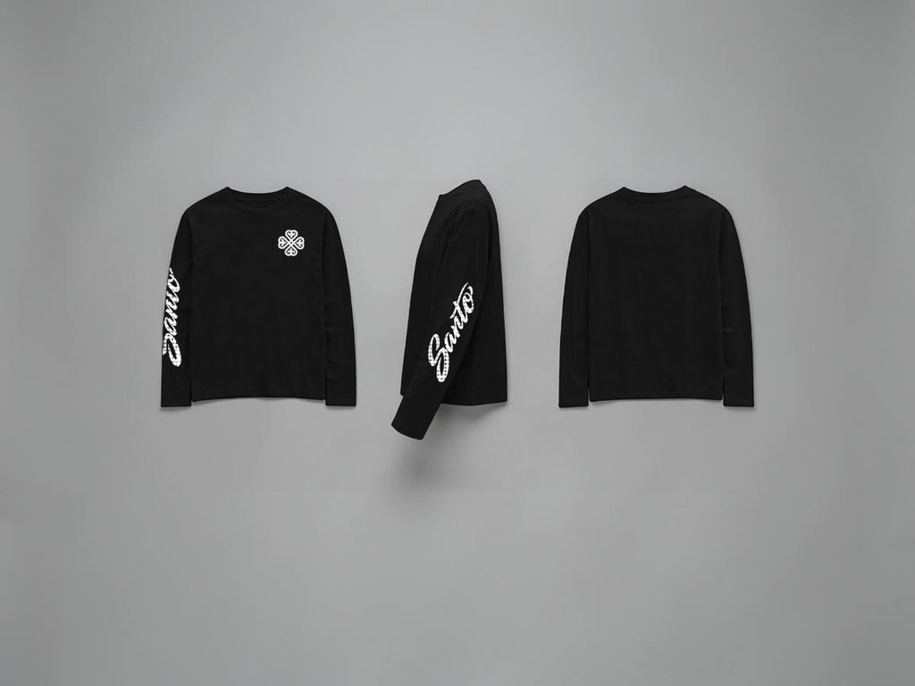 SANTO Black Signature Longsleeve