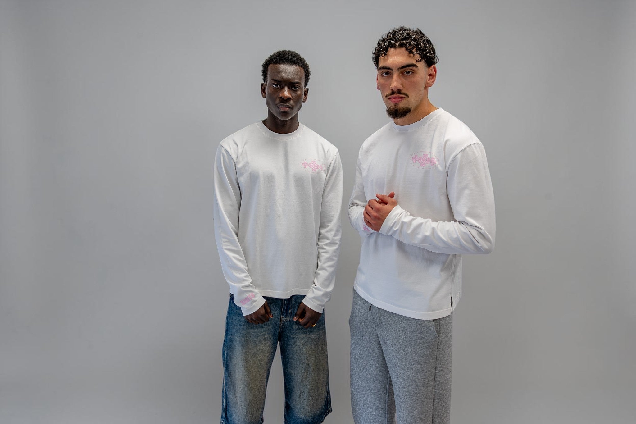 SANTO White Signature Longsleeve